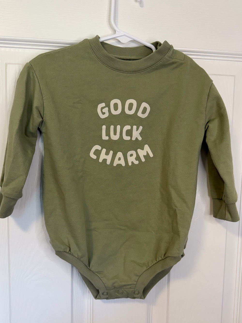 Little Co. Lauren Conrad Good Luck Charm Bubble Romper 12–18M